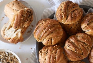 Seeded Babka Buns