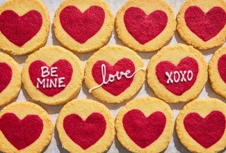 Slice-and-Bake Valentine Cookies