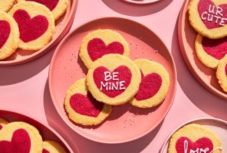 Slice-and-Bake Valentine Cookies