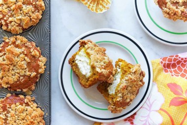 Inside-Out Pumpkin Muffins