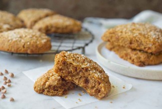 Cinnamon Whole Wheat Scones