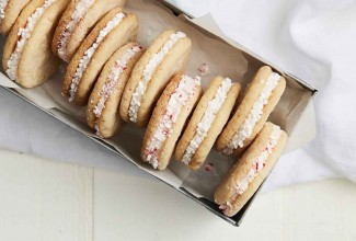 Peppermint Sandwich Cookies