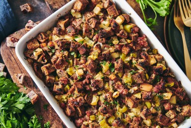 Apple and Sausage Stuffing