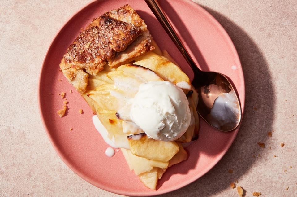 Apple Butter Apple Galette - select to zoom