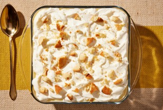 Entirely Homemade Banana Pudding 