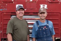 Bill and Carl Mai in Kansas