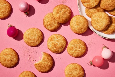 Soft Snickerdoodles made with baking sugar alternative