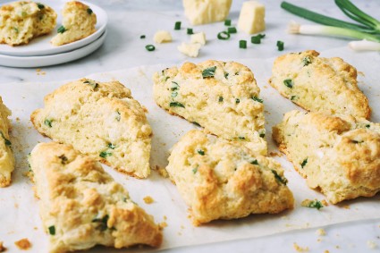 Cheddar Cheese and Scallion Scones