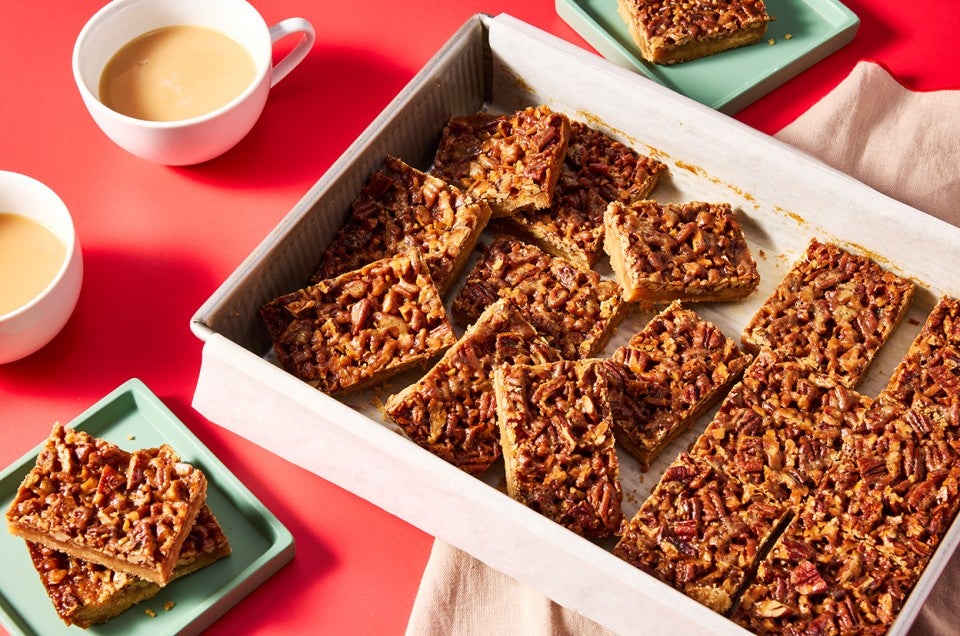 Easy Pecan Pie Bars  - select to zoom