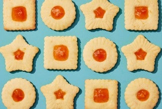 Fiori Thumbprint Meltaway Cookies