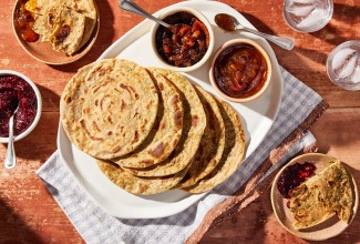 Lachha Paratha (Flaky Paratha)