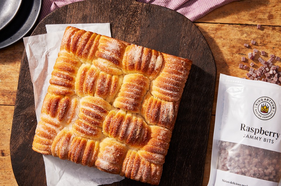 Frangipane and Fruit-Filled Wool Rolls  - select to zoom