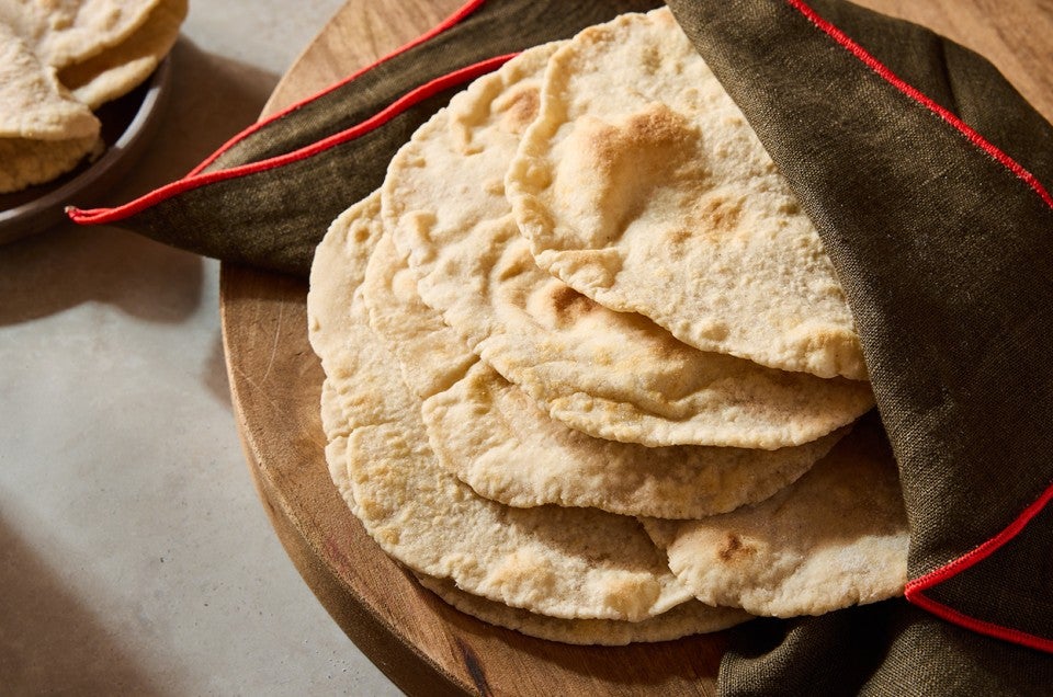 Gluten-Free Flour Tortillas - select to zoom