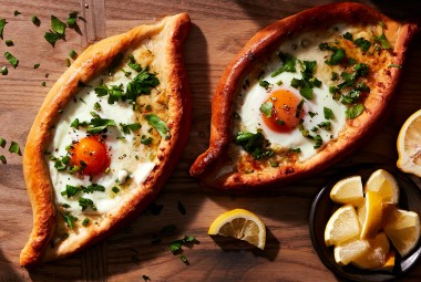 Khachapuri (Georgian Cheese Bread)