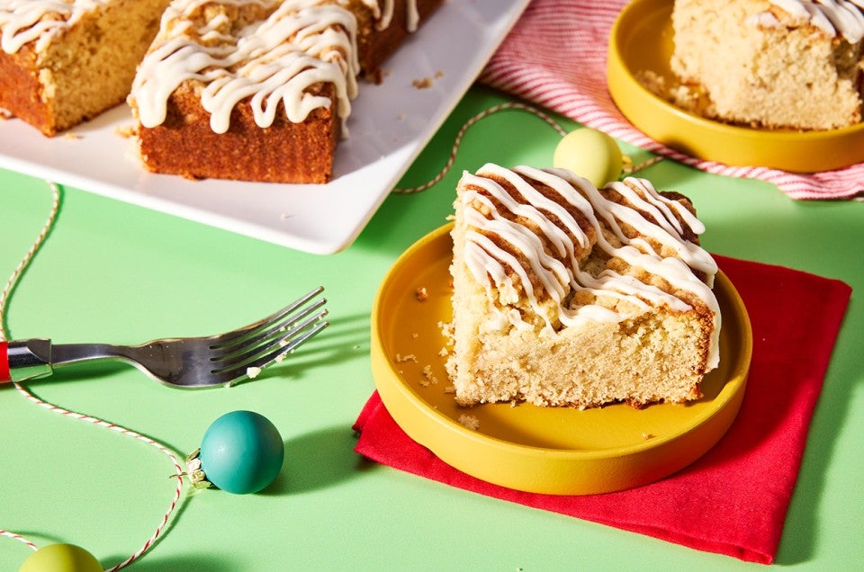 Lazy Morning Eggnog Coffee Cake  - select to zoom