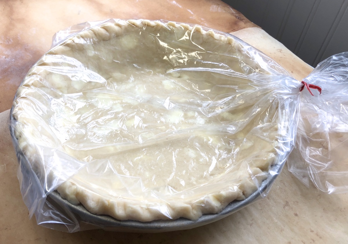 Make and freeze pie crust via @kingarthurflour