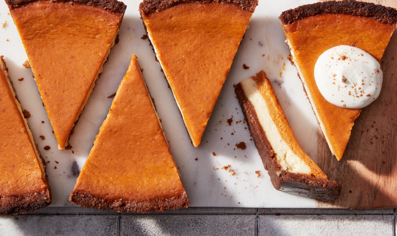 Pumpkin Cheesecake Pie