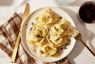 Homemade Cheese Ravioli