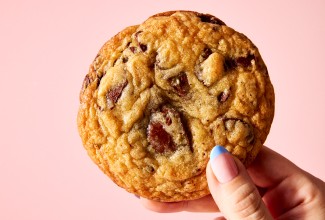 Supersized, Super-Soft Chocolate Chip Cookies 