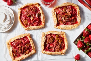 Strawberry-Rhubarb Galettes